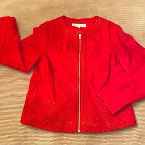 Modern Red cleo Jacket